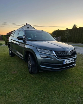 Skoda Kodiaq cena 111500 przebieg: 50500, rok produkcji 2019 z Mielec małe 106